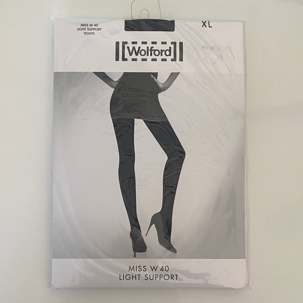 Wolford XL Black Leggings